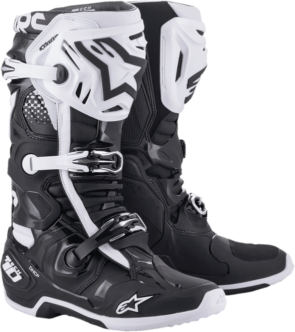 Hovedbilde Alpinestars Tech 10, svarte/hvite